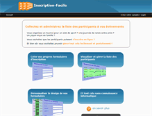 Tablet Screenshot of inscription-facile.com